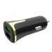 Зарядное автомобильное быстрое азу usb 2x Hoco Z31 3.4A QC3.0 белое