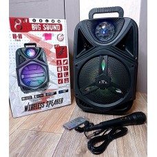 Колонка Bluetooth MP3 FM караоке с микрофоном DG-1002