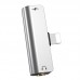 Переходник для Apple lightning - 3.5 гнездо aux+питание Hoco LS25