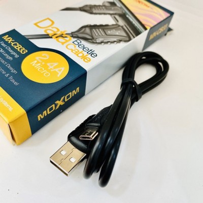 Кабель Micro USB Moxom MX-CB33 1m 2.4A черный