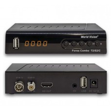 Ресивер DVB-T2/C спутник World Vision Foros Combo