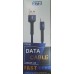 Кабель USB Type-C STD CY128 1m черн