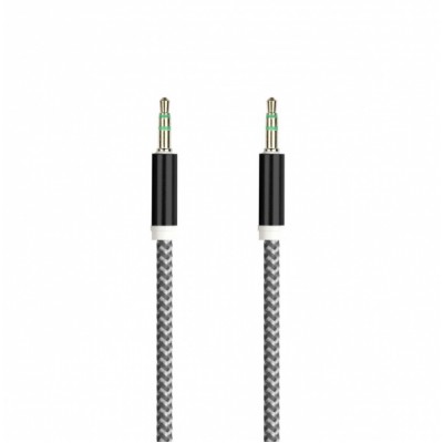 Кабель Aux 3.5-3.5 1m Smartbuy (A-35-35 black)