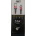 кабель для Apple Lightning USB STD CY127 1m черный