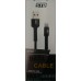 кабель для Apple Lightning USB STD CY127 1m черный