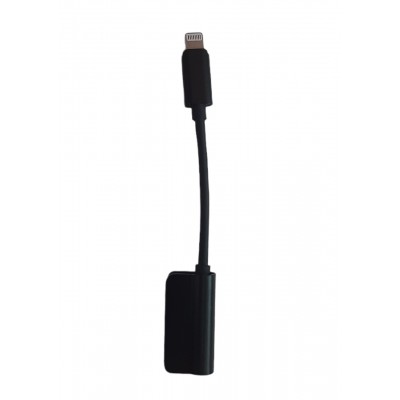 Переходник для Apple lightning - Double Lightning GL030 (зарядка+музыка)