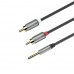 Кабель Aux 3.5 штекер - 2RCA 1.5m Hoco UPA10