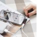 Переходник для Apple lightning - 3.5 гнездо aux+питание Borofone BV7