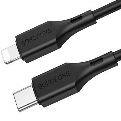 кабель для Apple Lightning Type-C Borofone BX49 1m черный