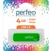 Флешка USB 4Gb Perfeo C05 Green