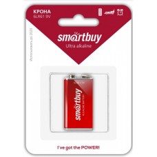 батарейка крона Smartbuy Ultra Alcaline 6LR61