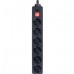 Фильтр сетевой с выкл 6 розеток 5m Perfeo PF_A4674 черн