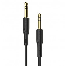 Кабель Aux 3.5-3.5 Borofone BL1 черн 1m
