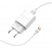 Зарядное сетевое сзу USB Borofone BA20A + micro бел