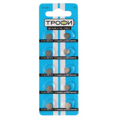 батарейка AG11 G11 361 Трофи