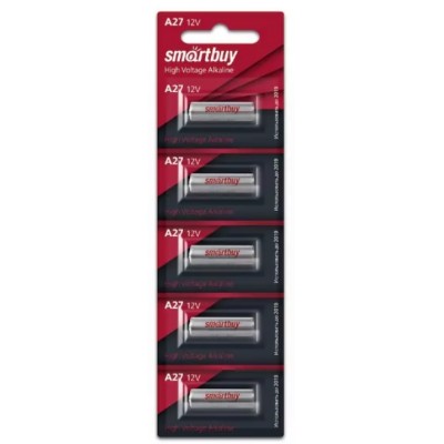 батарейка A27 27A smartbuy SBBA-27A5B