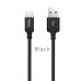 Кабель USB Type-C Hoco X14 2m черный