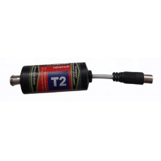 Усилитель антенный круглый с разъемами 5v 25dB