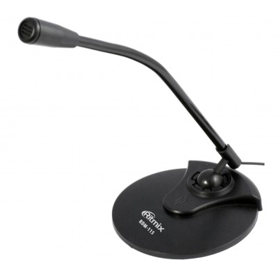 Микрофон Ritmix RDM-115, настольный, 3.5 штек