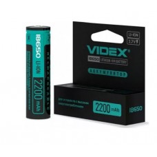 Батарея 18650 Videx 2200, с защитой, выпукл