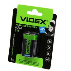 Батарейка Крона Alcaline 6LR61 Videx