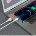 кабель для Apple Lightning USB Borofone BX51 1m белый