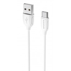Кабель USB Type-C Borofone BX19 3A 1m белый