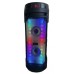 Колонка Bluetooth MP3 FM караоке с микрофоном ZQS-6210 LED черная