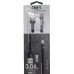 Кабель для Apple Lightning USB STD CY133 1m черный