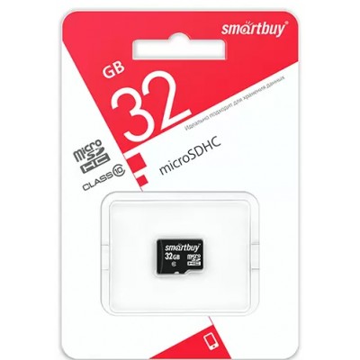 MicroSd 32Gb Smartbuy Class10 без адаптера