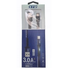 Кабель USB Type-C STD CY134 1m серый