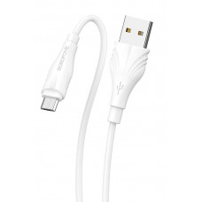 Кабель Micro USB Borofone BX18 2m белый