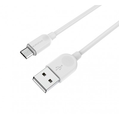 Кабель Micro USB Borofone BX14 3m белый