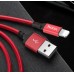 кабель для Apple Lightning USB Hoco X14 2m красный