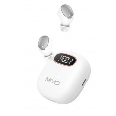 Наушники Bluetooth вакуумные MIVO MT-03 TWS белые