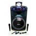 Колонка Bluetooth MP3 караоке 2 микрофона MR-108