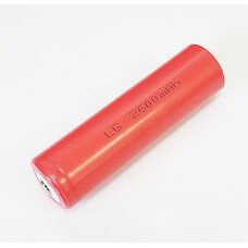 Батарея 18650 2600mAh красная