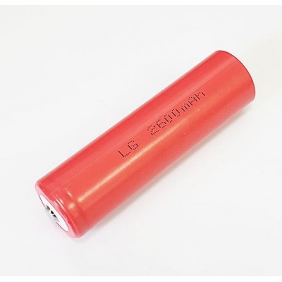 Батарея 18650 2600mAh красная