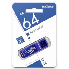 Флешка USB 3.0 64Gb SmartBuy Glossy Dark Blue