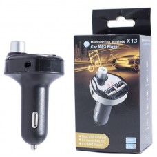 FM модулятор Bluetooth X13 черн