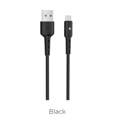 Кабель Micro USB Hoco X30 черный