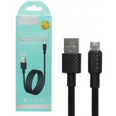 Кабель Micro USB Hoco X29 черный
