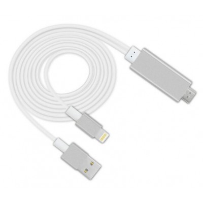 кабель для Apple Lightning HDTV HDMI 2m белый