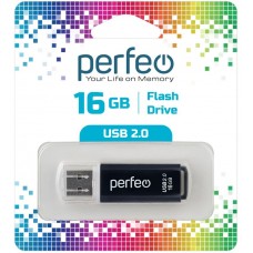 Флешка USB 16Gb Perfeo C13 Black