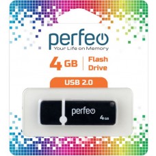 Флешка USB 4Gb Perfeo C07 Black
