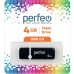 Флешка USB 4Gb Perfeo C07 Black