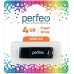 Флешка USB 4Gb Perfeo C09 Black