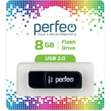 Флешка USB 8Gb Perfeo C10 Black