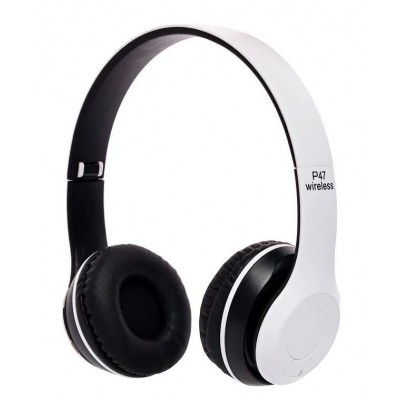 Наушники Bluetooth P47 белые