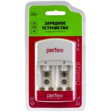 Зарядное сетевое для батарей AA/AAA x4 Perfeo PF-VN-421 PF_B4048